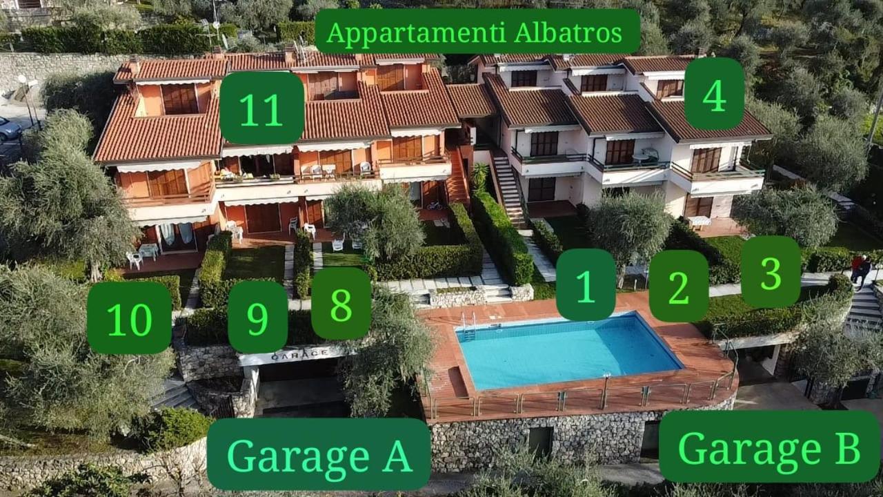 Appartamenti Albatros Brenzone sul Garda Kültér fotó